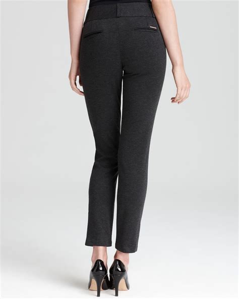 michael kors womens black shorts|Michael Kors straight leg pants.